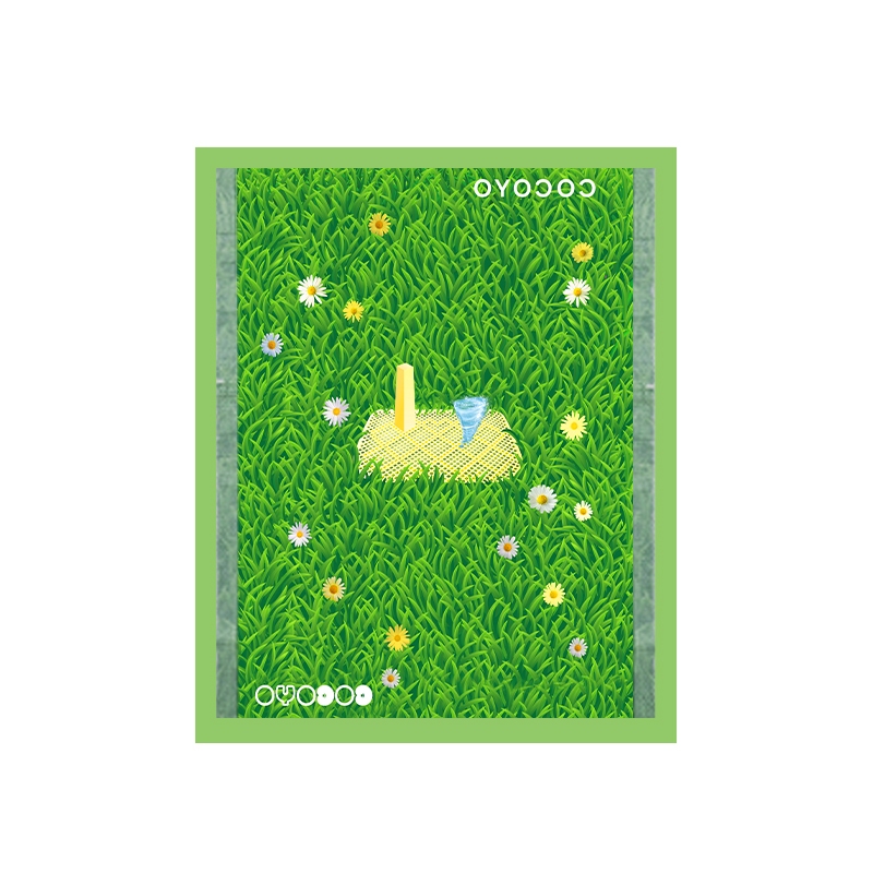 COCOYO Training Pad แผ่นรองฉี่สุนัขและแมว แผ่นรองซับสัตว์เลี้ยง รุ่นGarden เกรดพรีเมี่ยม หนา 12 ชั้น