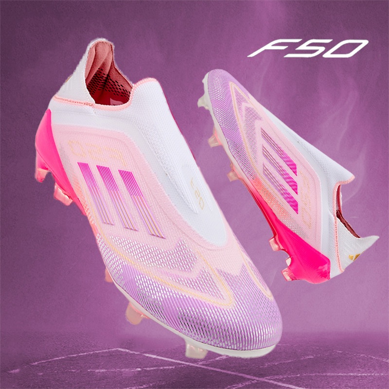 รองเท้าสตั๊ด F50+.1FG Messi Football Shoes รองเท้าฟุตซอล รองเท้าฟุตบอลมืออาชีพ
