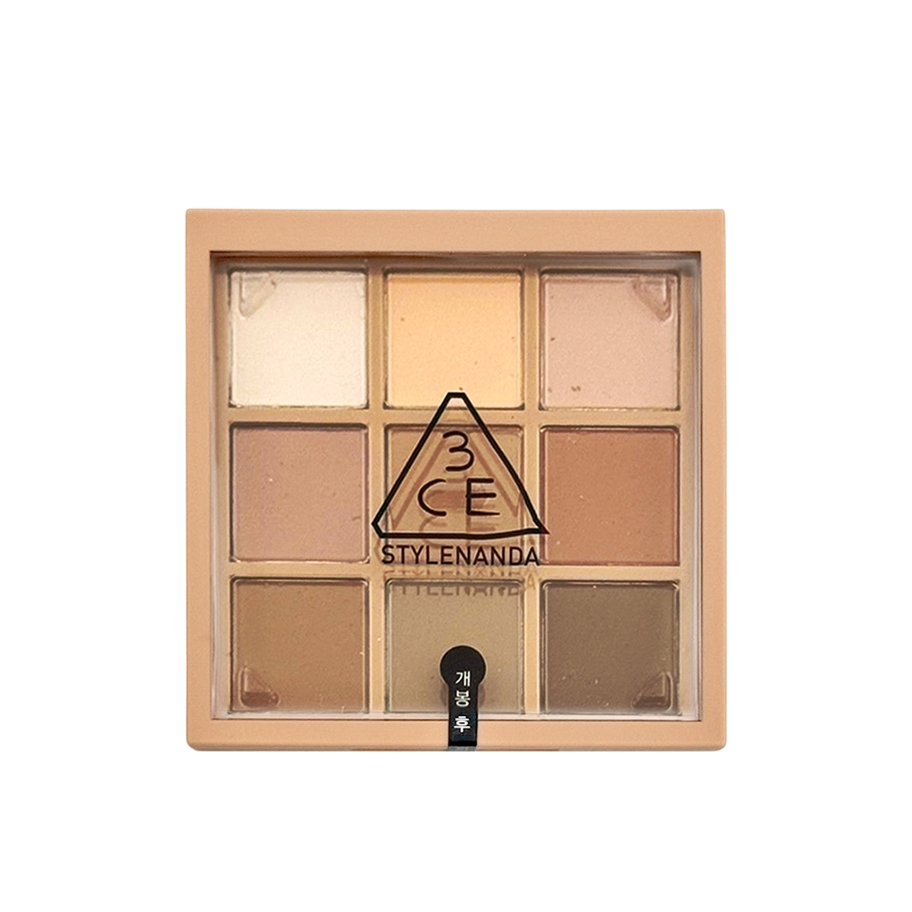 3CE Mood Recipe Multi Eye Color Palette 8g #Smoother (กล่องมีตำหนิ) อายแชโดว์โทนน้ำตาลนู้ด