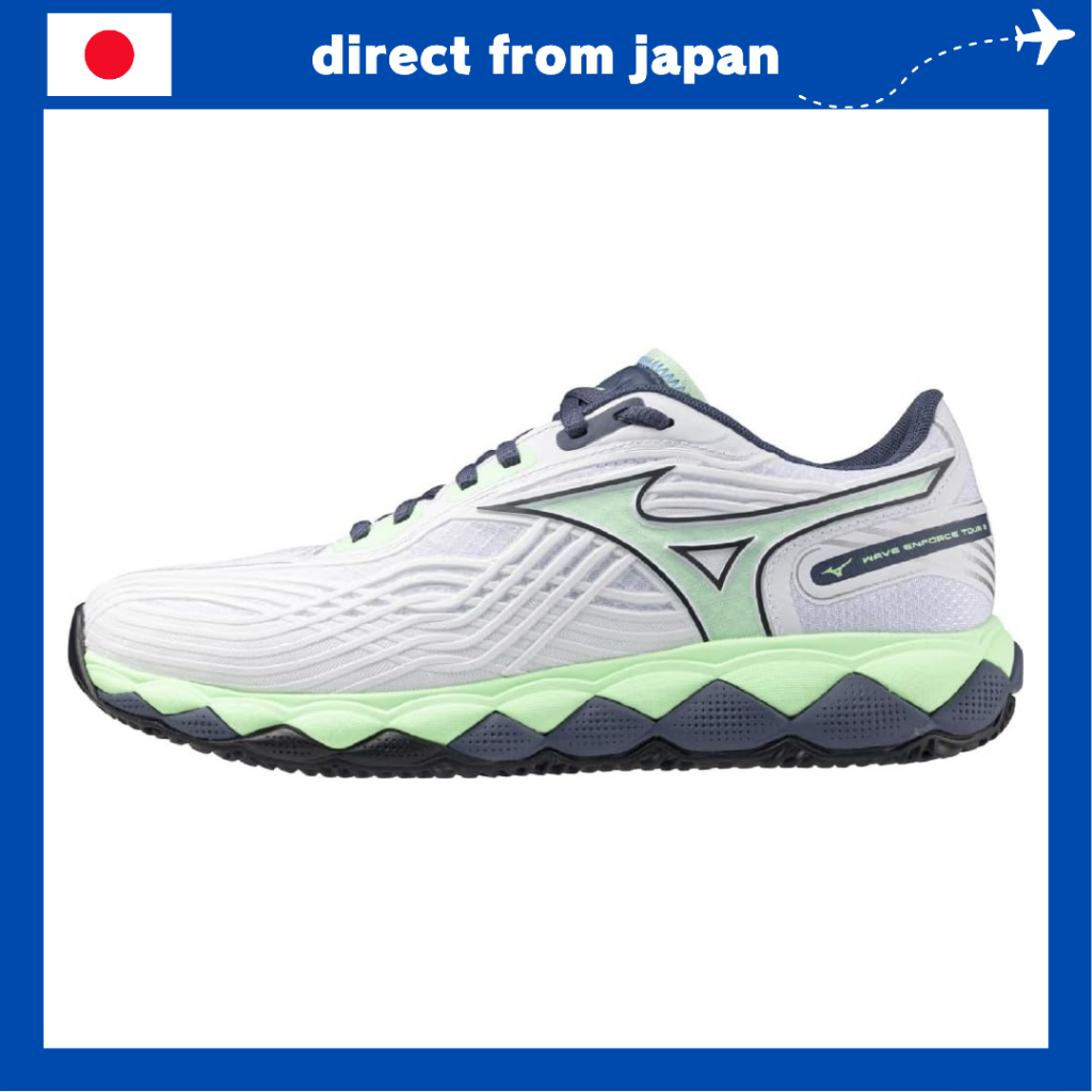 Mizuno Wave Force Tour 2 OC Tennis Shoes – Clay & Artificial Grass Court, High Performance