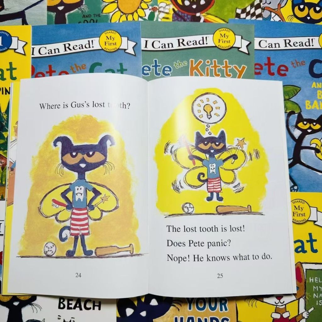 I Can Read Pete the Cat 32 Children's English Storybook Chapters - รูปที่ 7