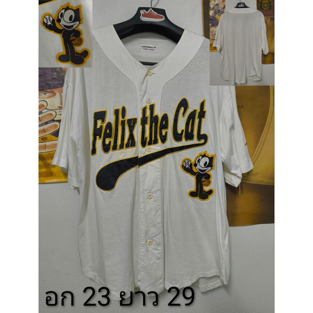 เสื้อเบสบอล Felix The Cat แท้