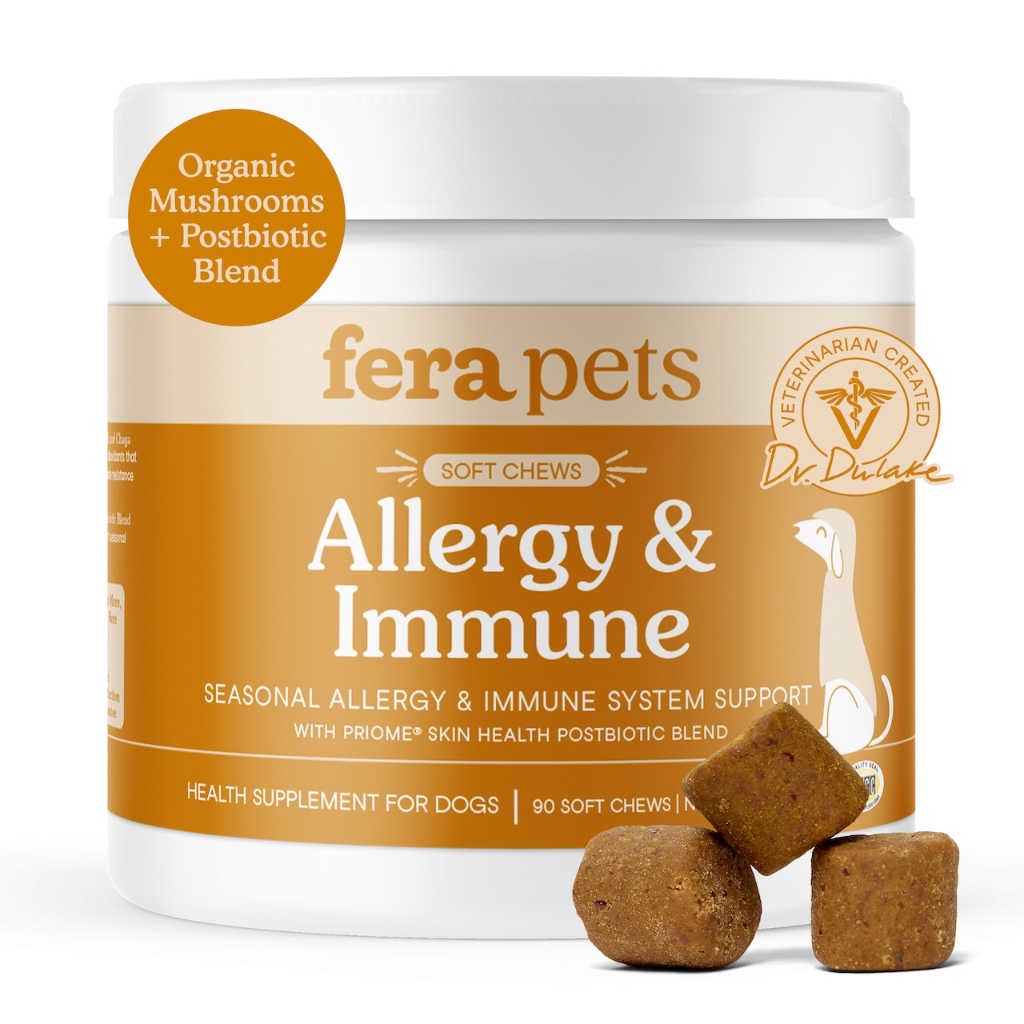 Fera Pets Allergy & Immune Soft Chews (90 Soft Chews) For Dogs