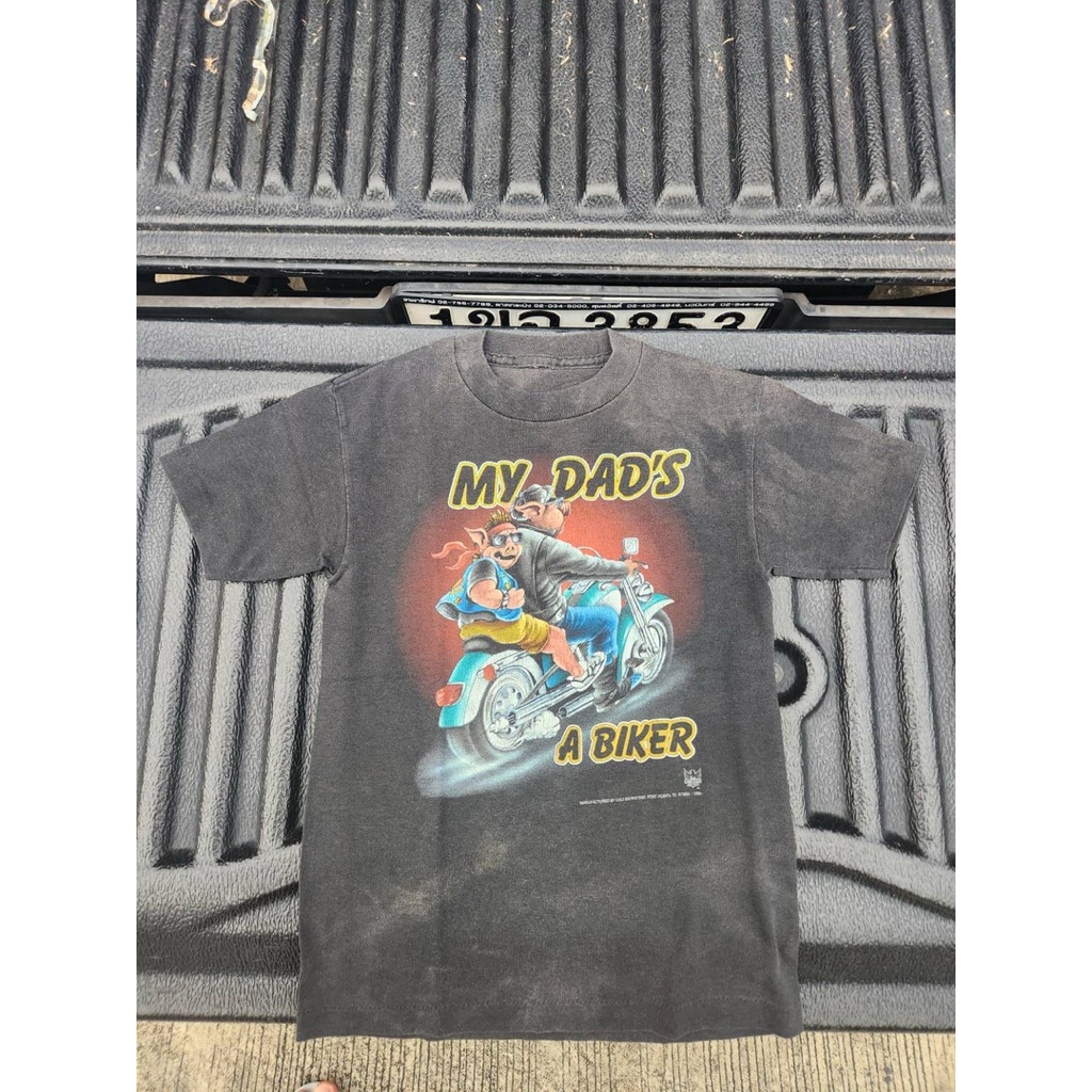 เสื้อวินเทจฮาเลย์เด็ก3D Emblem my Dad