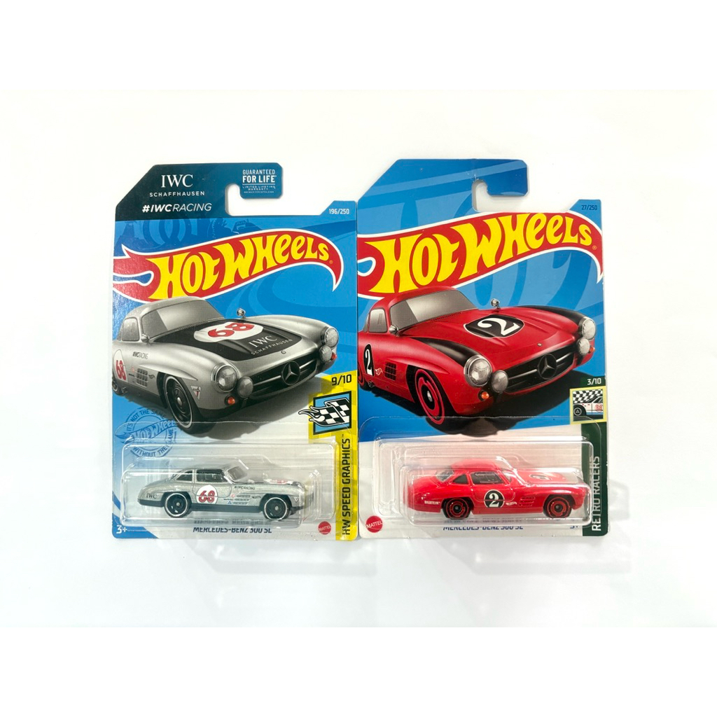 Hot Wheels | MERCEDES-BENZ 300 SL |‼️แพคยับ มุมยับ แพคไม่คม‼️| 🇺🇸แพคสินค้าอเมริกา | 📦สินค้ามีพร้อมส่ง