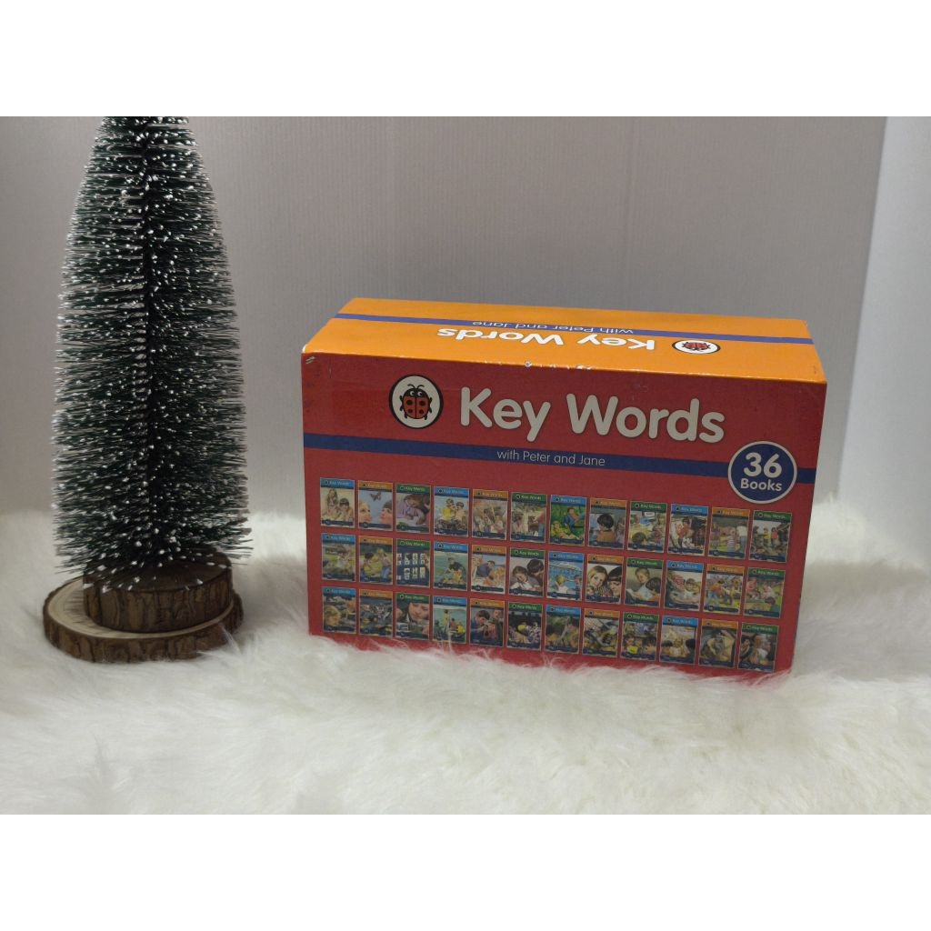 Boxset : KEY WORD with Peter and Jane | ชุดหนังสือ "Key Words with Peter and Jane" 36 เล่มครบจบ