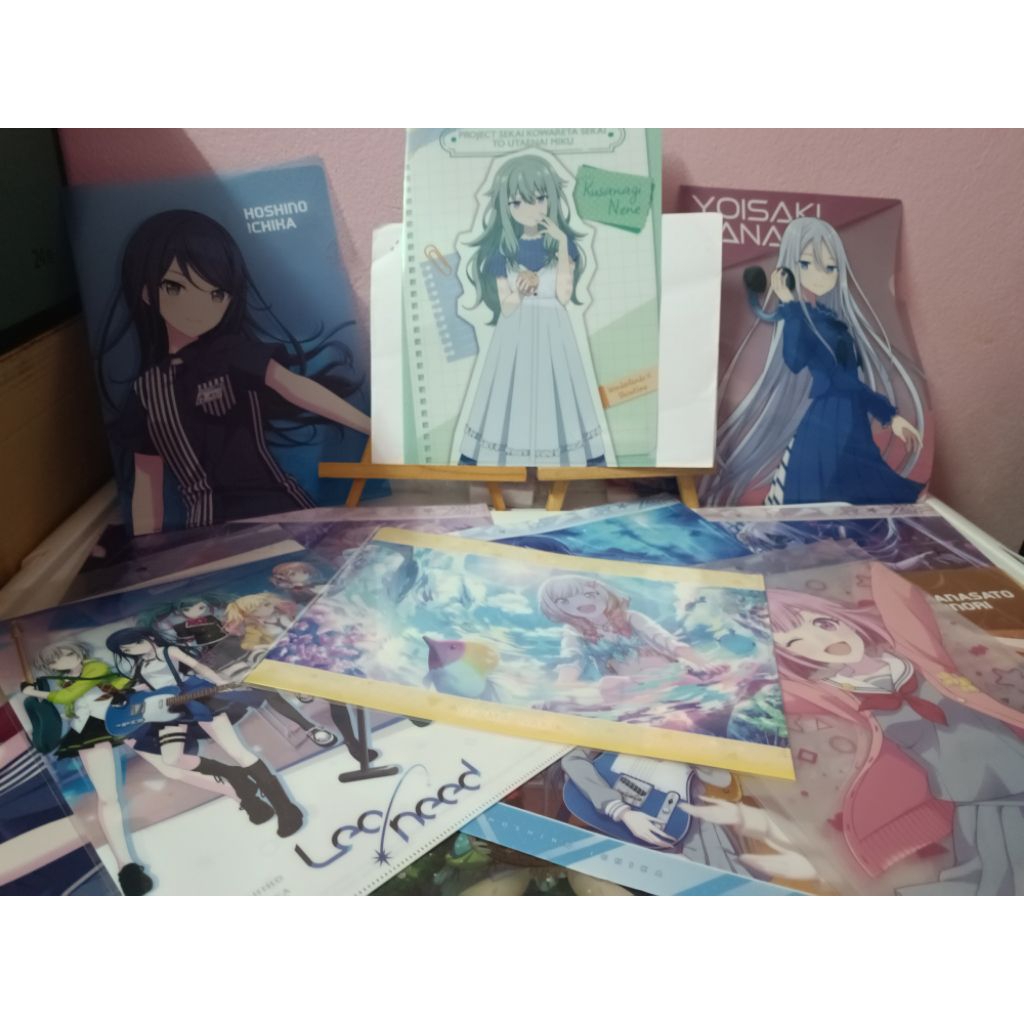 Project Sekai ft.Hatsune Miku - Clear File ,แฟ้มใสเกม อนิเมะ