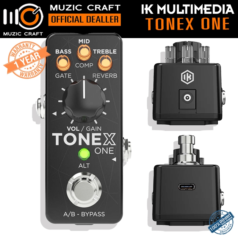IK Multimedia TONEX ONE *ของแท้รับประกัน 1ปี* Guitar Multi-Effect Pedal, เอฟเฟคกีต้าร์