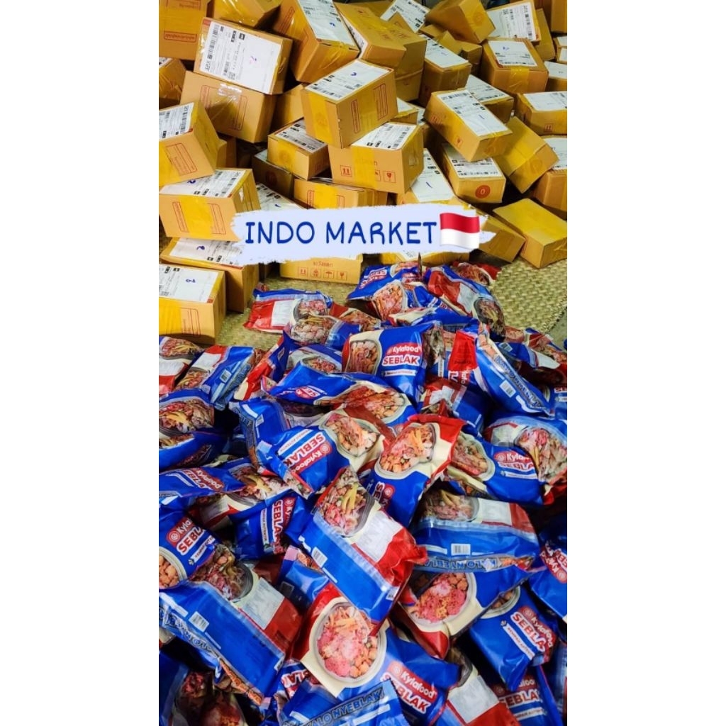 สต็อกที่ไทยพร้อมส่ง🇹🇭Indonesia Kylafood Seblak🙏🇹🇭🇹🇭