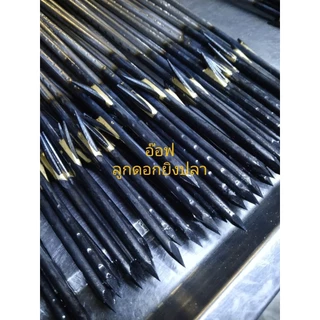 ลูกดอกยิงปลา หัวพอกและธรรมดา ล็อคล่าง และบน ขนาด4mm. ยาว35 -40 ซม. ชุด3ดอก