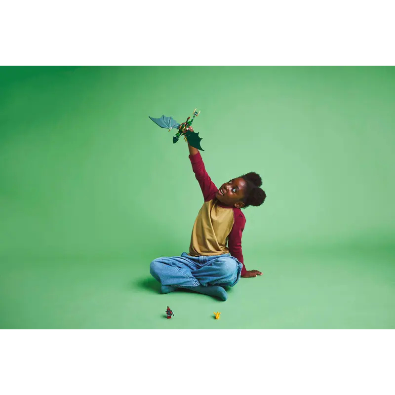 LEGO Ninjago 71829 Lloyd's Green Forest Dragon (128 Pieces) สำหรับเด็กอายุ 6 ปีขึ้นไป - รูปที่ 6