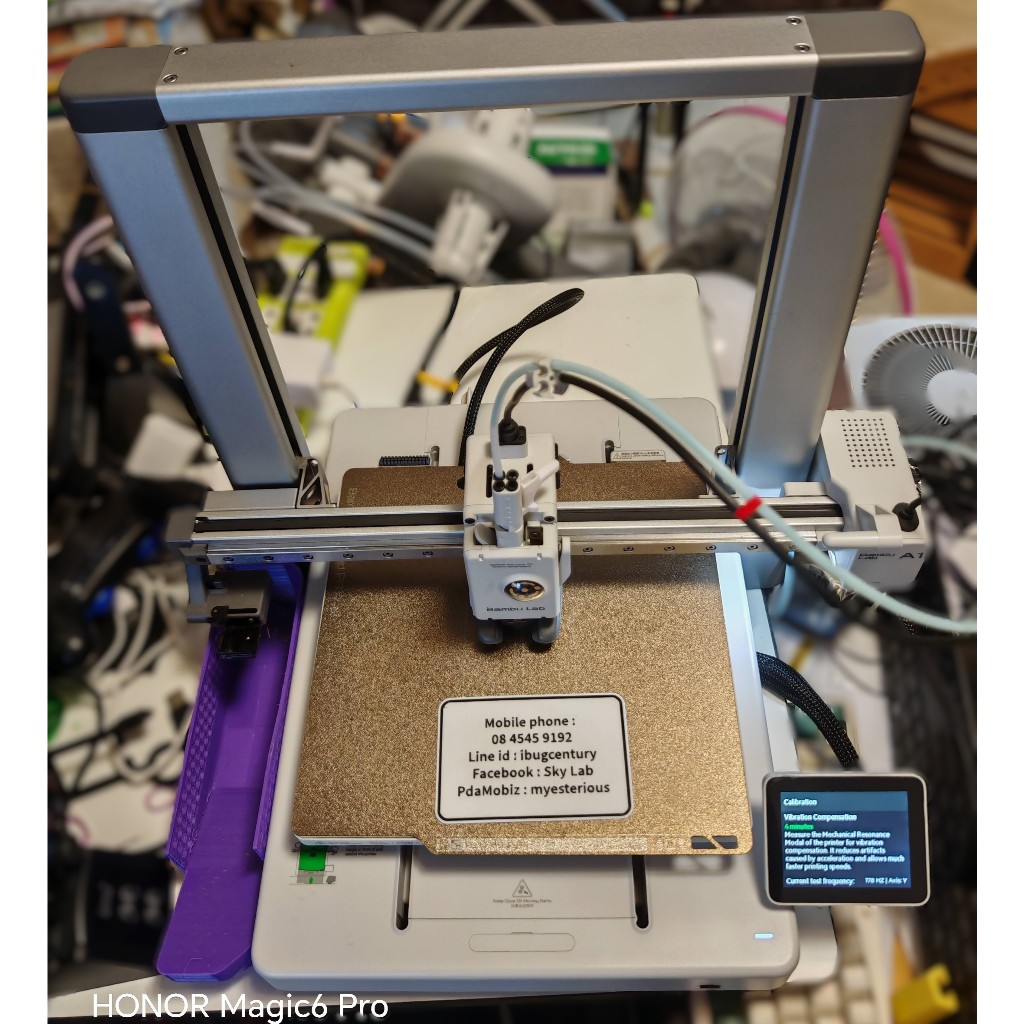 แลก/ขาย 3D Printer Bambu Lab A1 Combo ปริ้นหลายสี เครื่อง Global มือสอง สภาพสวย ใช้งานปกติ ปริ้นง่าย