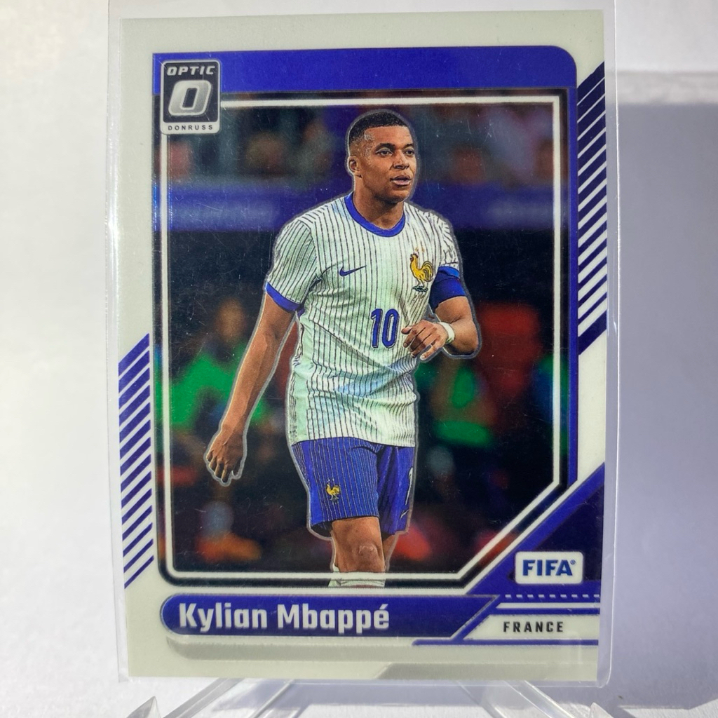 การ์ดนักฟุตบอล KYLIAN MBAPPE, FRANCE ,Panini Donruss OPTIC 2024
