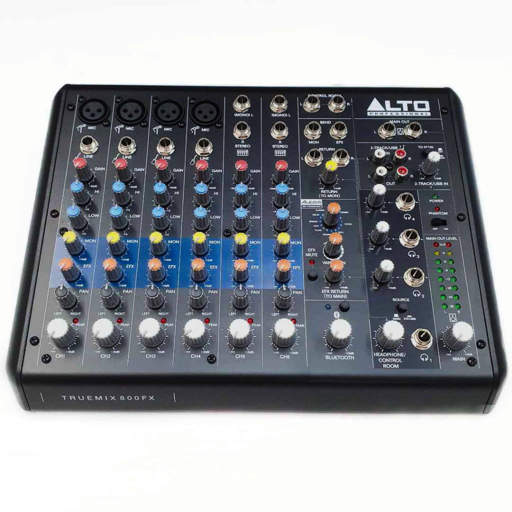 มิกซ์ MIXER ALTO TROEMIX800FX มิกเซอร์ TRUE MIX 800 FX อัลโต้ mix สเตอริโอมิกเซอร์