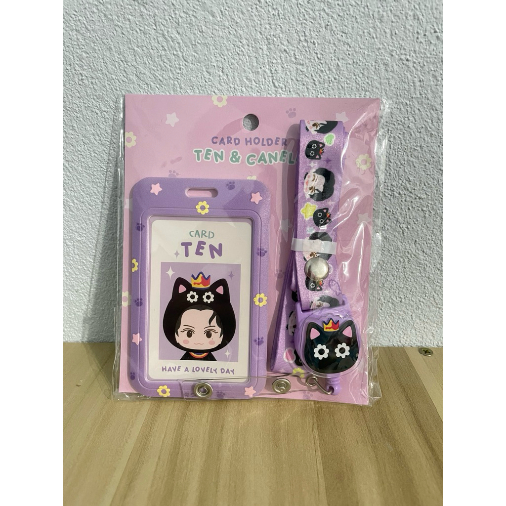 พร้อมส่ง Moshi Moshi x TEN & CANELE - Landyard & Card Holder/Drawstring Bag