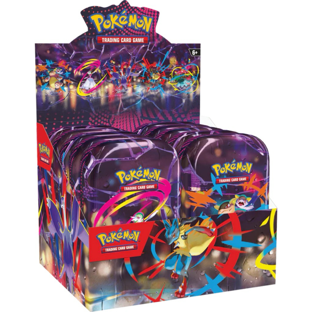 Mega Evolution - Mega Heroes Tin Display