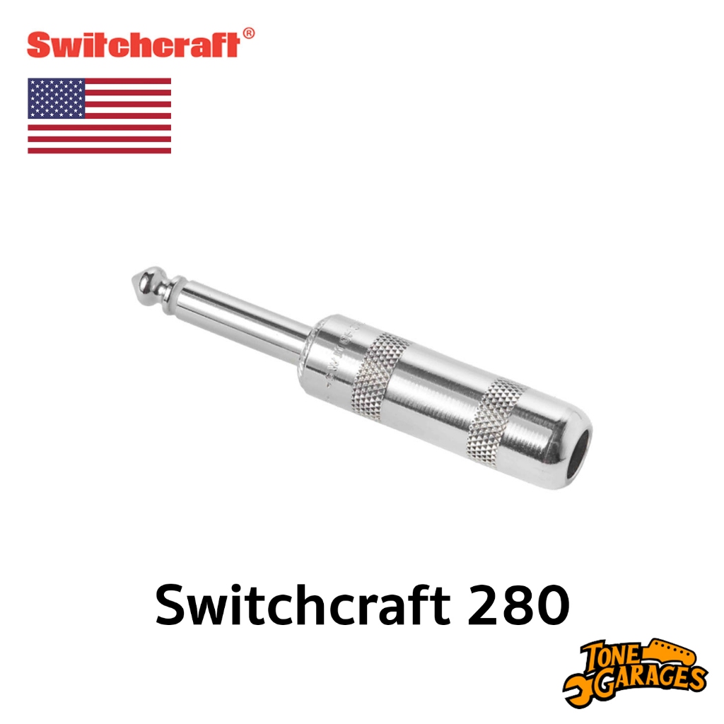 Switchcraft Straight 1/4" Male Audio Jack 280 หัวแจ๊คตรง