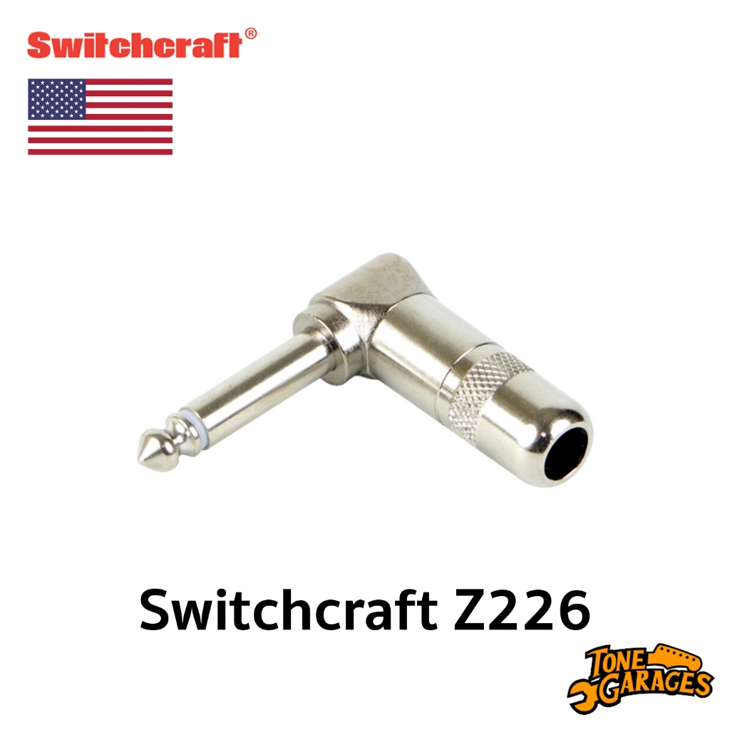 Switchcraft Male Pro-Audio Right-Angled Head หัวแจ๊คงอ Z226