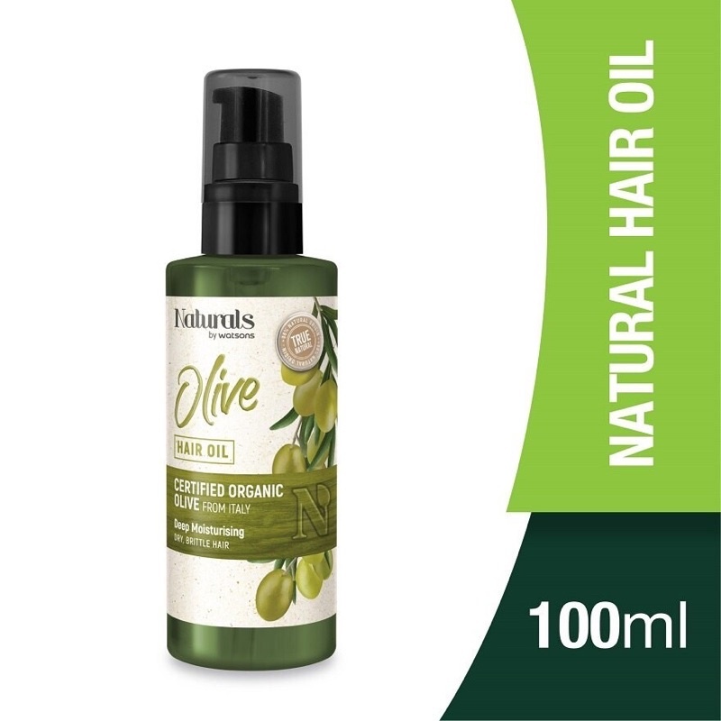 Naturals by Watsons Olive Hair Oil 100ml