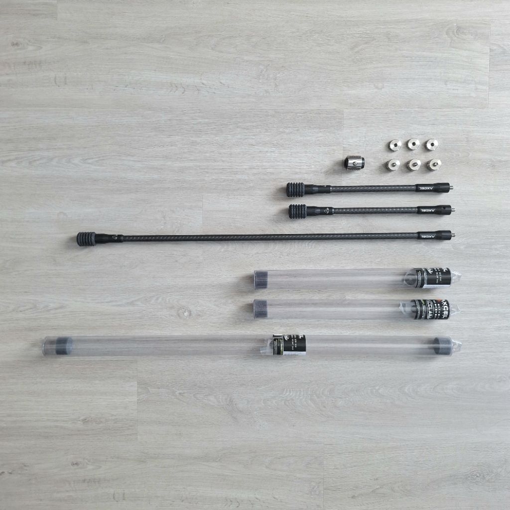 AXCEL CARBOFLAX 550 ACCLAIM Stabilizer Longrod and Siderod