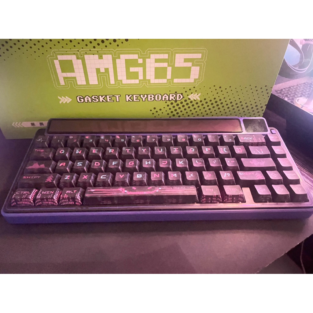 LEOBOG AMG65 LED Dot Matrix Dual Screen Wireless Mechanical Keyboard Leobog AMG 65