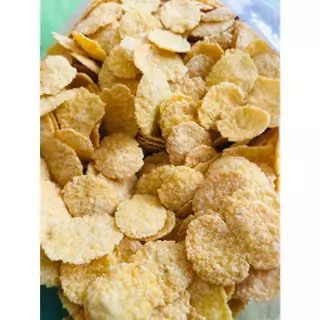 ขนมคอร์นเฟลกถุงใสขนาด500กรัม - 1 กิโล CORNFLAKES ORIGINAL 500G