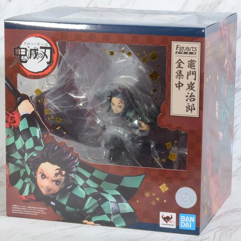 ฟิกเกอร์ ทันจิโร่ BANDAI FIGUARTS ZERO DEMON SLAYER KIMETSU TANJIRO KAMADO TOTAL CONCENTRATION