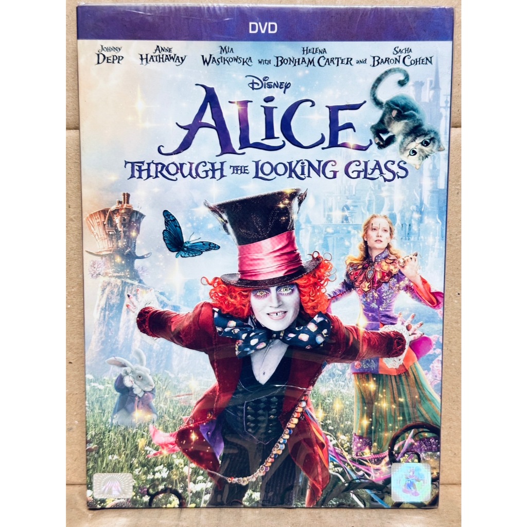 DVD ปกสวม : Alice Through the Looking Glass (2016) อลิซ ในแดนมหัศจรรย์ 2 Johny Depp, Anne Hatchaway