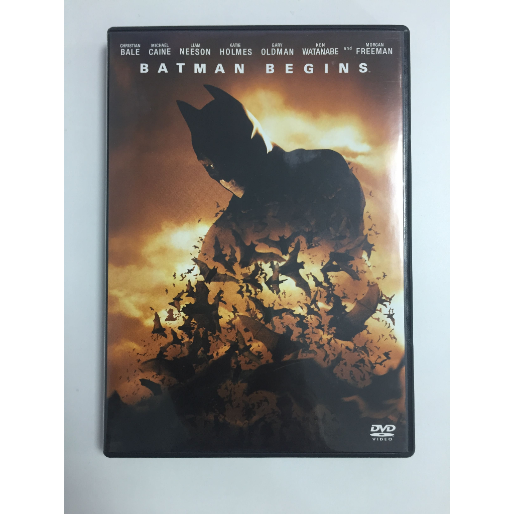 DVD สากล Batman Begins  สภาพตามรูปปก A403