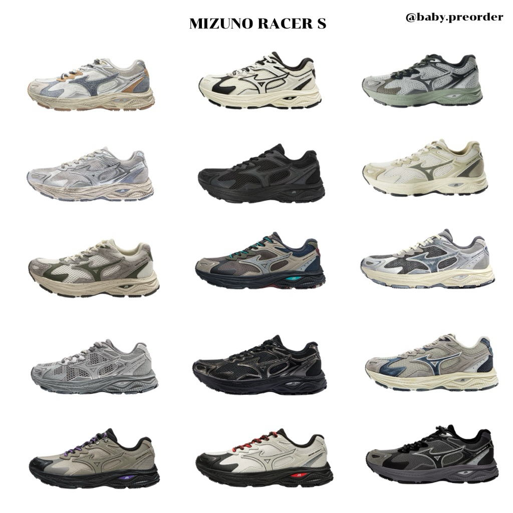 (ใช้โค้ดลดเพิ่ม 20%) MIZUNO RACER S ของแท้💯 สั่งซื้อโดยตรงจากทางแบรนด์