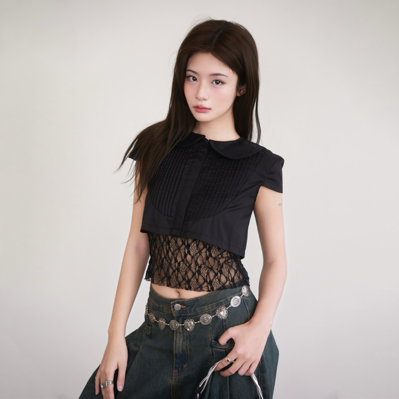 (พร้อมส่งในไทย) Arrietty top | Layering top - Mania Cutie