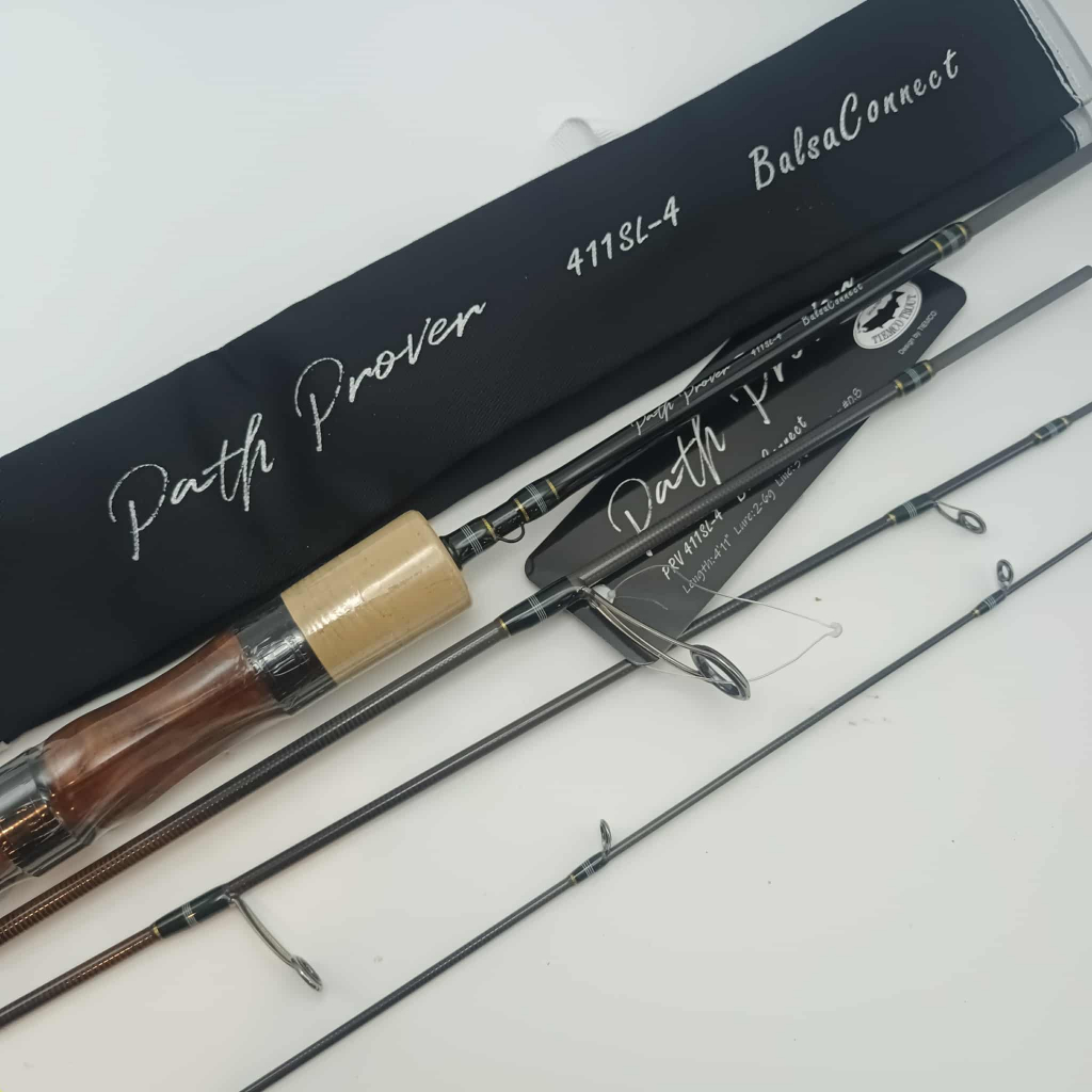 TIMCO Passproofer PRV411SL-4 "Balsa Connect" / คันเบ็ดพกพา 4ท่อน งานUL งานสตีม