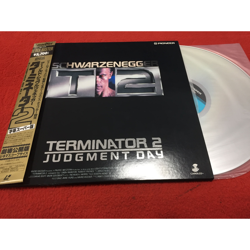 Terminator 2 -  Judgment Day ขนาด 12 นิ้ว 2LaserDisc B3.45