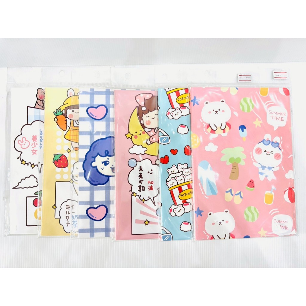 สมุดโน๊ต สมุดปกอ่อน Moshi Moshi รุ่น Cute Girl สัตว์น้อยน่ารัก สมุดปกอ่อน ใช้จดบันทึก