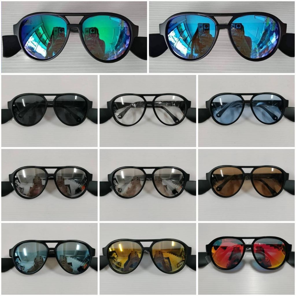 แว่นตาเซฟตี้มาเลย์ ขาดำ  มาตรฐาน ANSI Z87.1