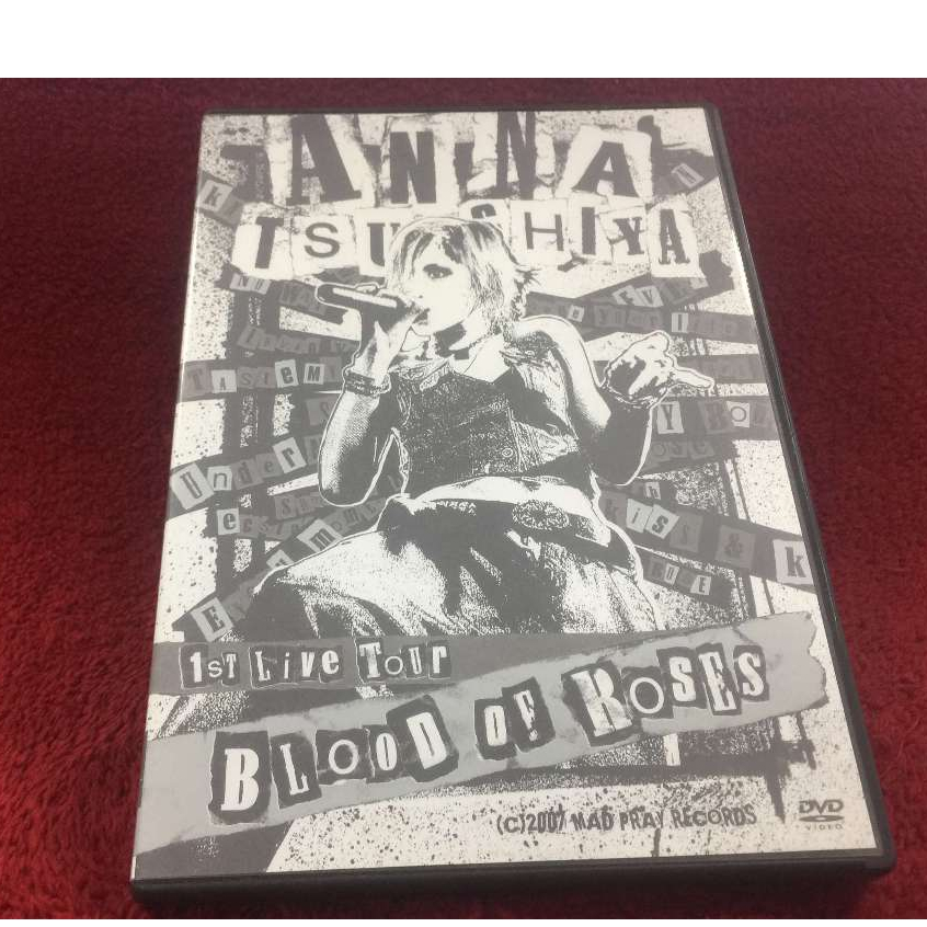 DVD สากล ANNA TSUCHIYA  - 1st Live Tour Blood of Roses สภาพตามรูปปก ZD24-45
