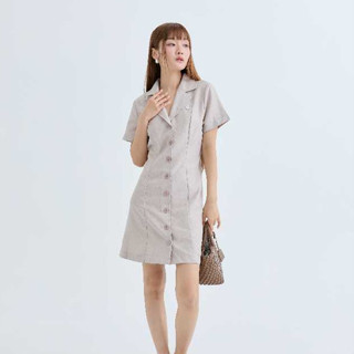 *♡⸝เดรสชาร์มมี่ เดรสทรงสวย เข้ารูป มีโบว์ผูกด้านหลัง แต่งอะไ…