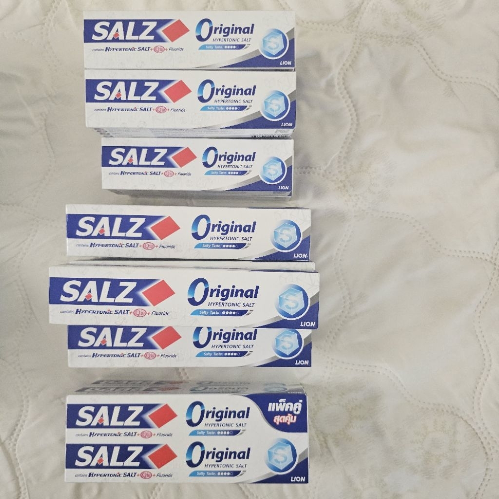 ยาสีฟัน แปรงสีฟัน salz & systema ซื้อจากห้าง ลดราคาต่ำกว่าป้าย