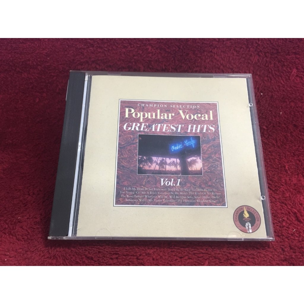 CD Popular Vocal GREATEST HITS Vol.1 สภาพตามปก CA6-23