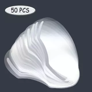 หน้ากากปิดตา หน้ากากกันเคมี 50ชิ้น/กล่อง แบบใส และหน้ากากปิดตา สําหรับย้อมสีผม กรรไกรตัดผม