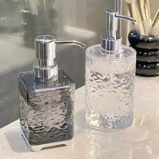 💦450 ML ขวดปั้ม ขวดปั้มของเหลว ขวดปั้มพลาสติกสีใส ใส่สบู่เหลว ใส่ยาสระผม ใส่โลชั้น
