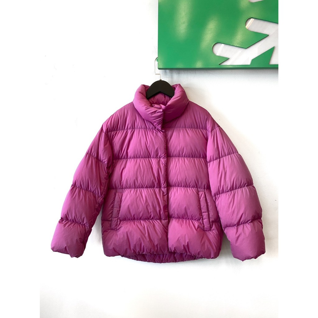 เสื้อขนเป็ดมือสอง แบรนด์ 'UNIQLO สีม่วง