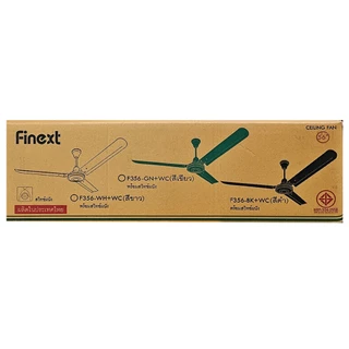FINEXT พัดลมเพดาน 56 นิ้ว รุ่น F356-BK-WC |MC|