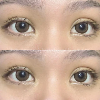 KRIN Brown น้ำตาลตาโตหวานเข้มๆน่ารัก บิ๊กอาย ขนาด15.0M