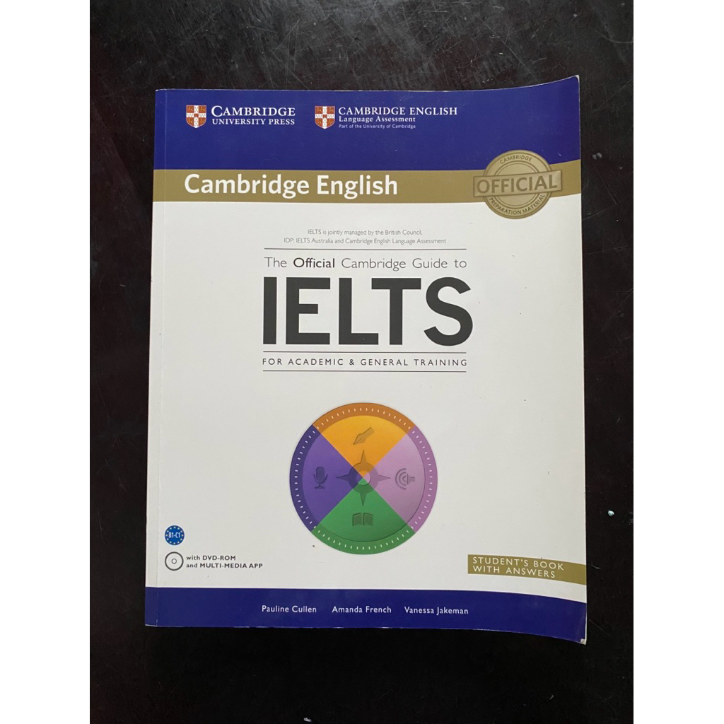 หนังสือเตรียมสอบ ielts cambridge