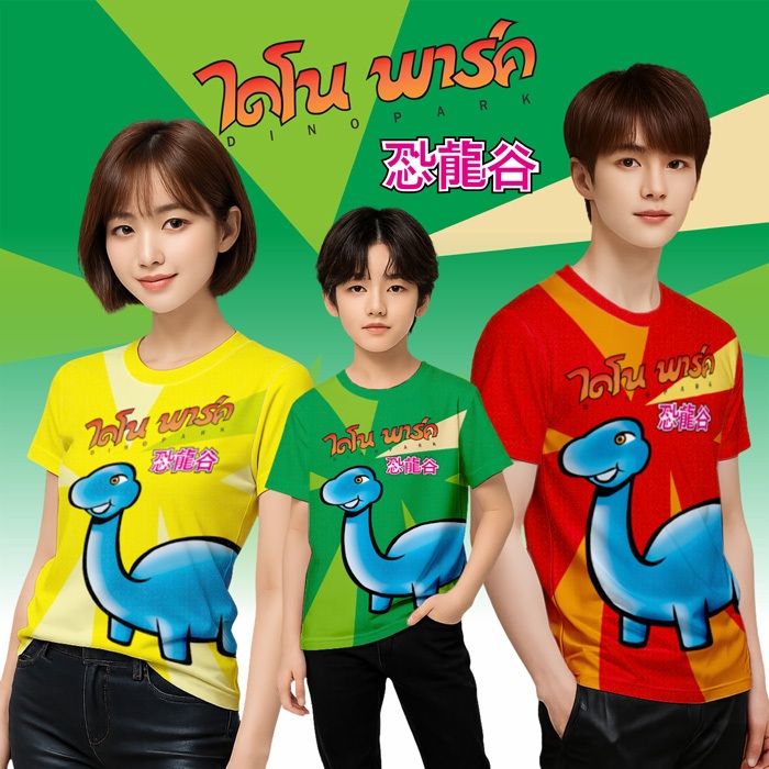 เสื้อไดโนพาร์ค DINO PARK (DINO146)