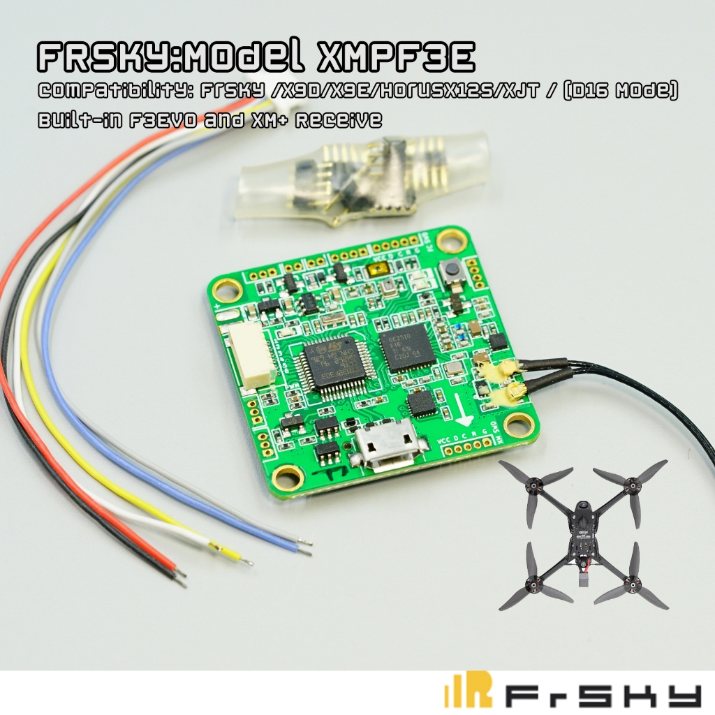 FLIGHT CONTROL FR-SKY XMPF3E Built in F3EVO And XM+ Receiver Model