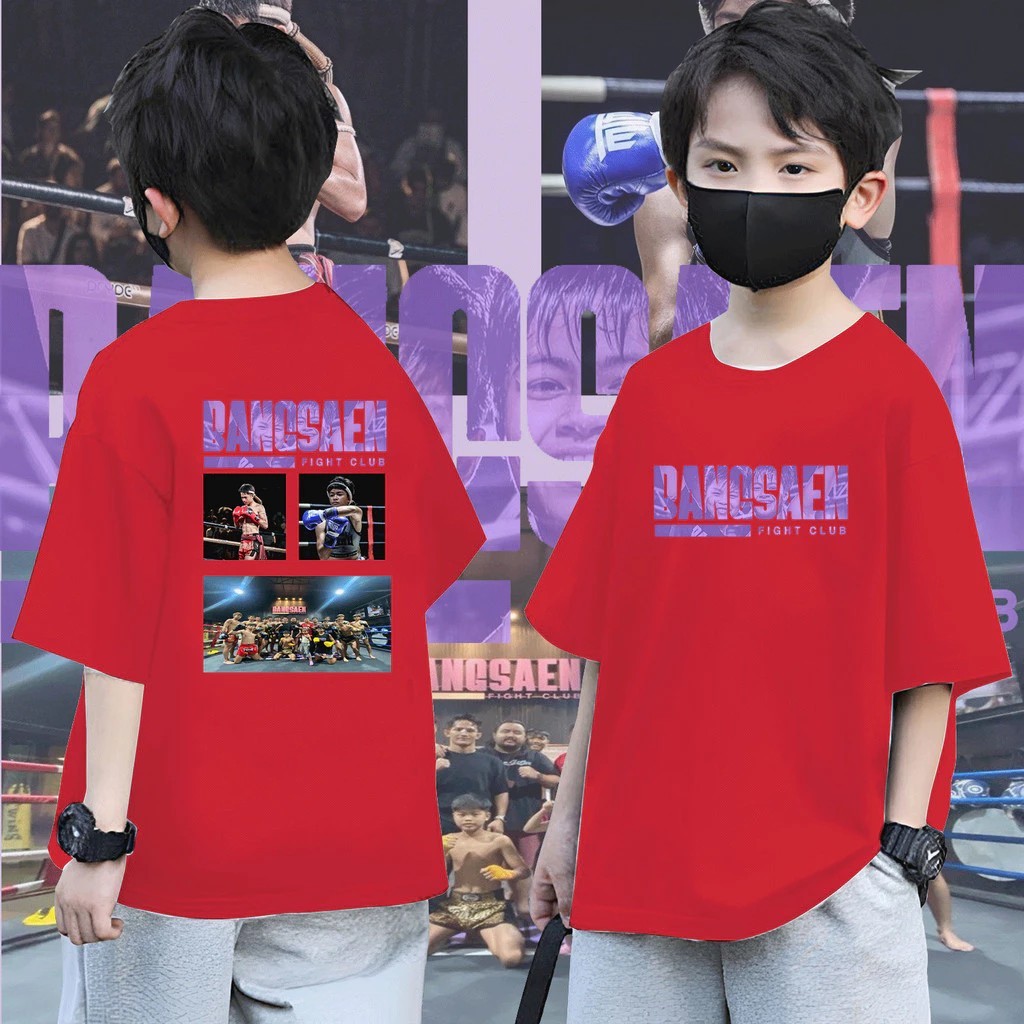 เสื้อยืดเด็ก 🚀 หลวม ระบายอากาศได้ ซักได้ คงรูป พร้อมส่งทันที  ผ้าฝ้าย100%THAISHOPไซส์ 90-150CM