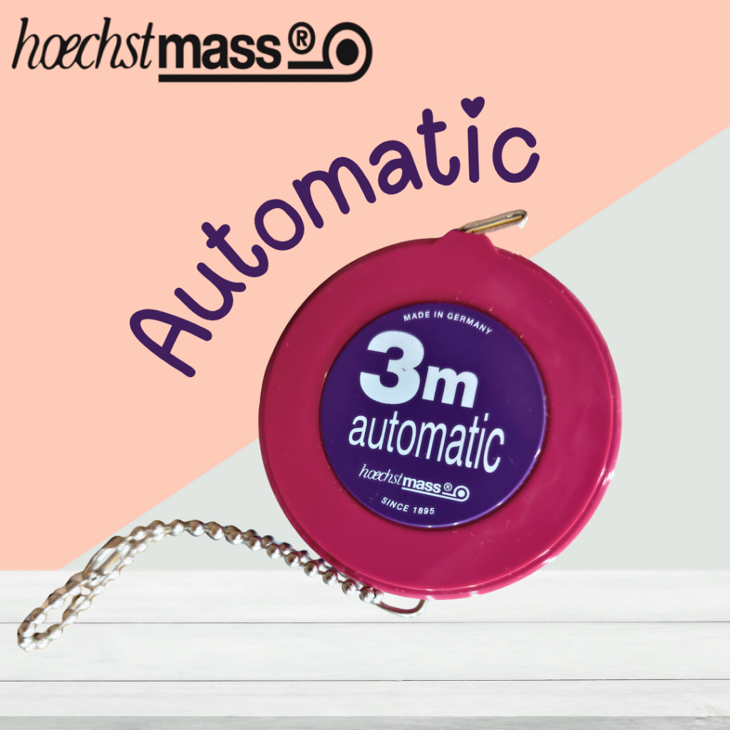 สายวัดเยอรมันAutomatic ยาวพิเศษ 3เมตร Hoechstmass Made in Germany HM 83503c