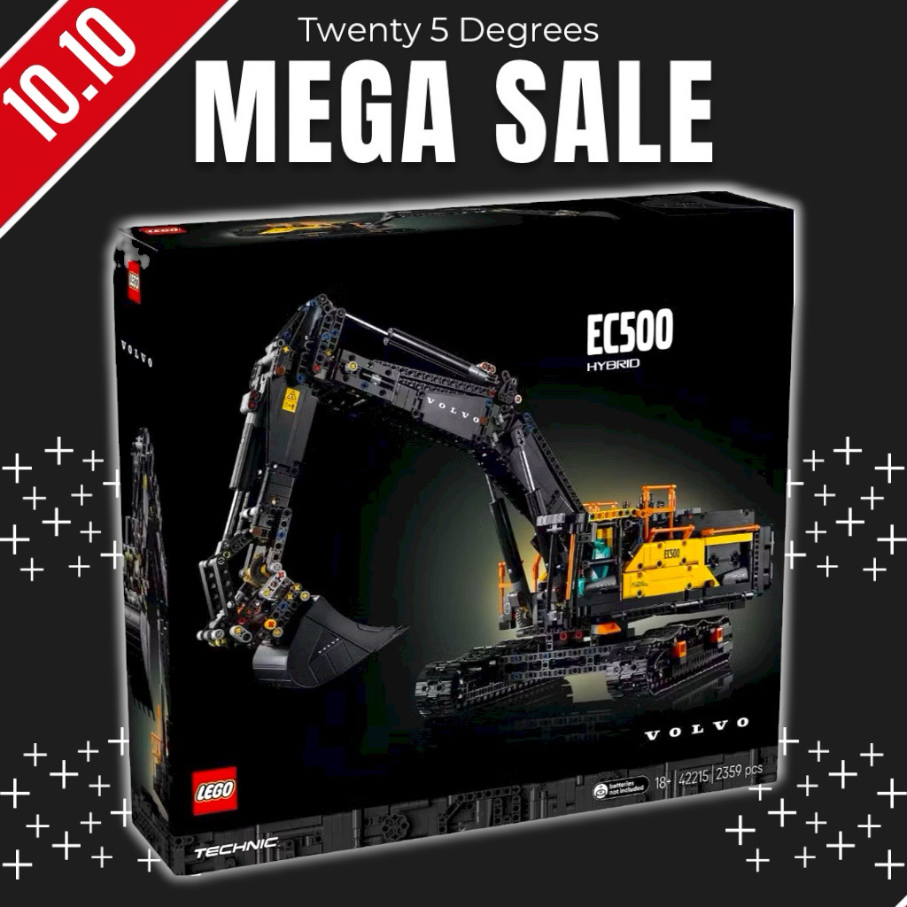 Lego Technic 42215 Volvo EC500 Hybrid Excavator